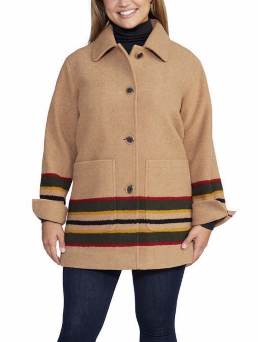 ジャケット・アウター Viana Wool Short Coat petale M Viana Wool Short Coat petale M