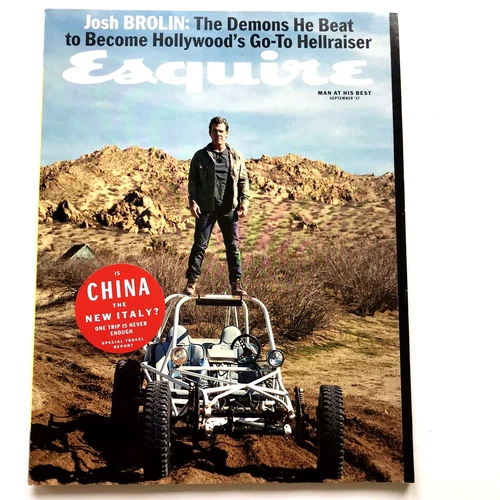 Esquire Magazine JOSH BROLIN COVER Sept 2017 Interesting Stories for the MANCAVE