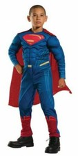 Rubie's Superman DC Justice League Boys Halloween Costume Size Large 12-14 NWT