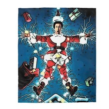 Velveteen Plush Blanket Christmas Vacation Movie Poster