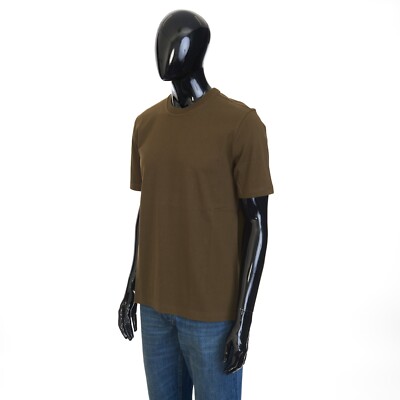 BOTTEGA VENETA 500$ Crewneck T-shirt - Olive Green Cotton | eBay