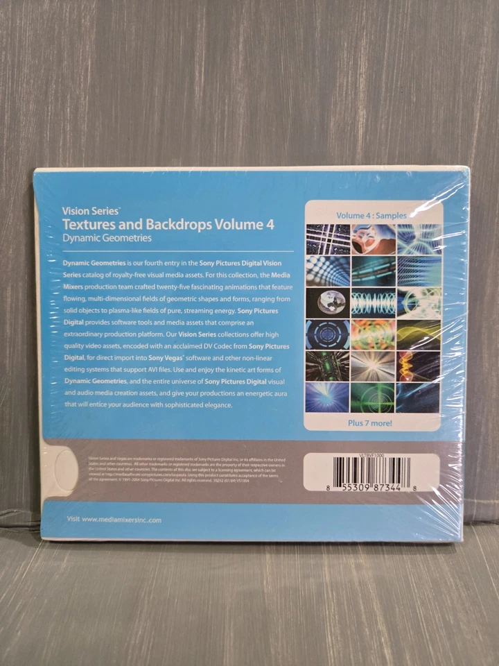 SONY Vision Series_Textures and Backdrops Volume 4_Dynamic Geometries - Image 2 of 2