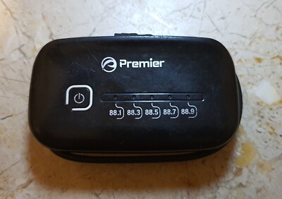 Premier Audio Wireless FM Transmitter 3.5mm Audio Plug Universal Compatibility
