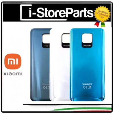 Rückseite Abdeckung Batterieabdeckung Für Xiaomi Redmi Note 9 Pro M2003J6B2G 1x
