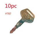 10pc key Fits Komatsu Keys #787 for Excavator Grader Dozer Loader Heavy Equipme