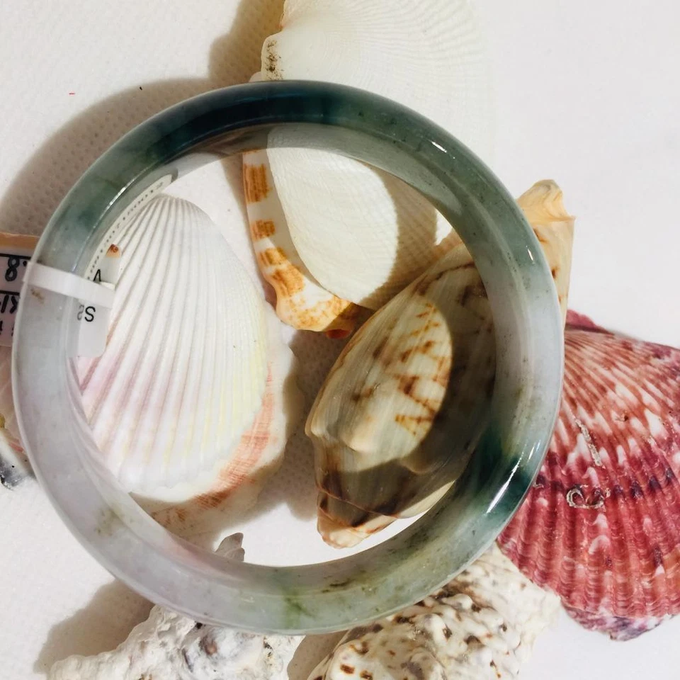 Brazalete Brazalete Jadeíta Grado A 100% Natural Vintage #JB02016 Foto 4 de 4