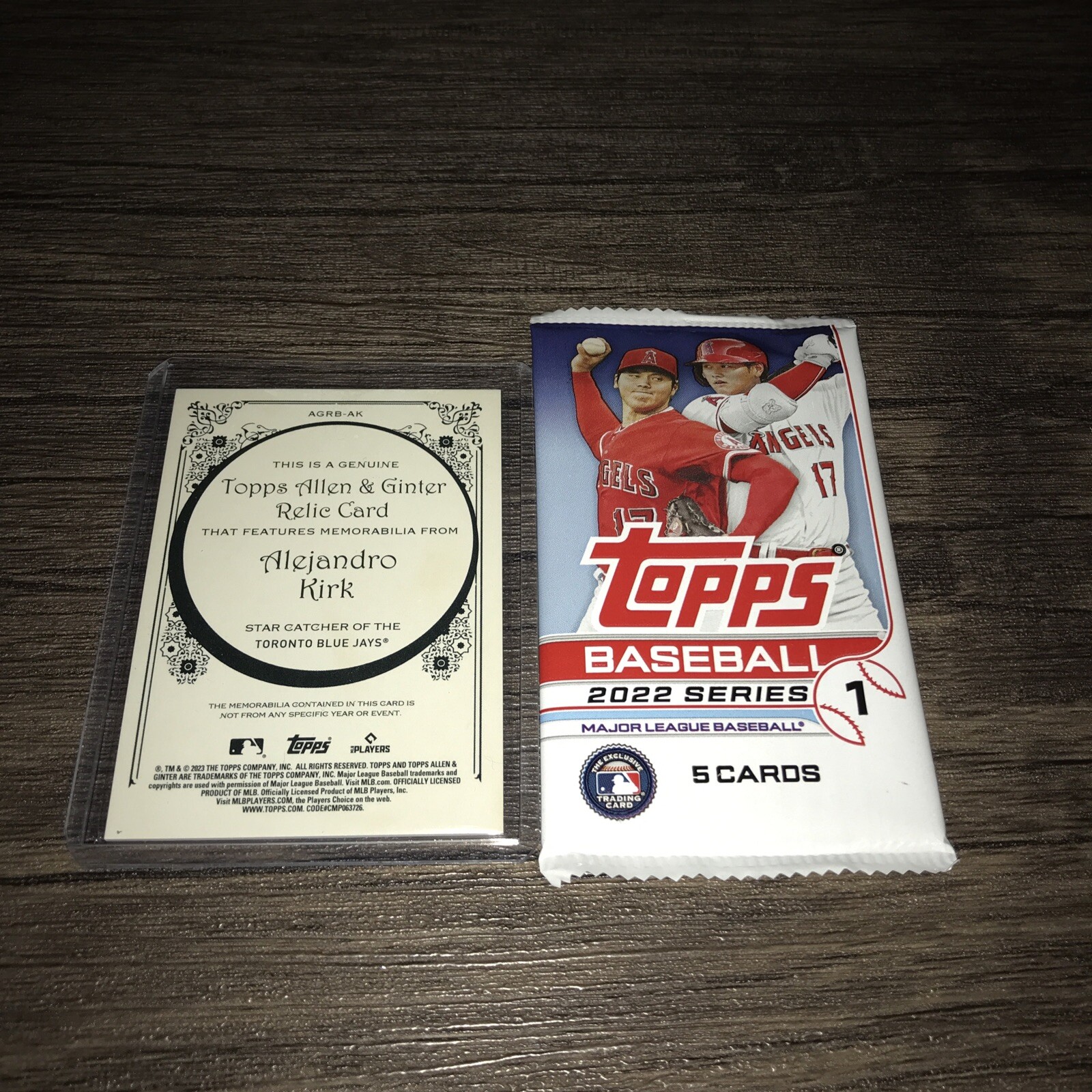 2023 Topps Allen & Ginter Alejandro KirkToronto Blue JaysMemorabilia