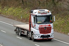 Truck Photo 12x8 - Mercedes Benz Arocs - Griffin Freight Services - M66 GFS