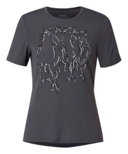 Kerrits Dancing Horses Tee - Peppercorn