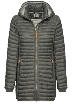 Camel - Steppjacke aus recyceltem Polyamid - khaki
