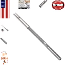 Straight Flute 1/8" HSS Chucking Reamer for Smooth Finishing & Enlarging Holes