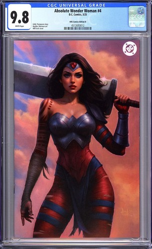 Absolute Wonder Woman #4 - KRS Comics Will Jack Virgin Exclusive - CGC 9.8!