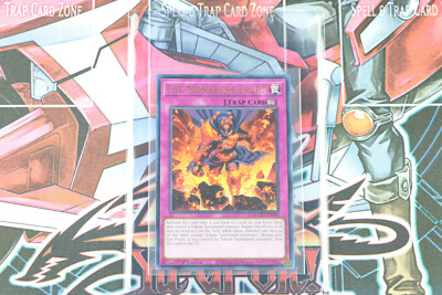 YuGiOh Trap Card The Monarchs Erupt MAGO-EN092 1st Edition Gold Rare