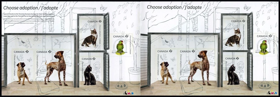 Canada Stamps - Booklet of 10 - Adopt a Pet, #2641a - BK536 MNH - Image 2 of 2