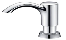 GAGALIFE Kitchen Sink Soap Dispenser with Large Bottle, Built in Sink Soap Dispe