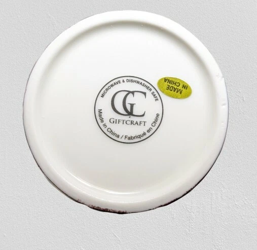 Taza de viaje de porcelana navideña de 19 oz con tapa de ciervo a cuadros café de plástico Navidad  Foto 4 de 4