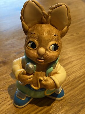 Pendelflosse Steinzeug Hase Mike der Sänger türkis Made in Burnley neu/verpackt