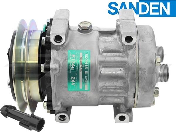 87634118 OEM Sanden Compressor Fits Case 621G 651G 721G 821G 921G