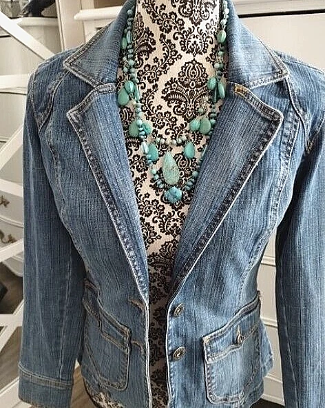 Chaqueta/blazer vaquero Gloria Vanderbilt Foto 4 de 4