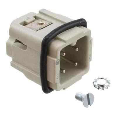 EINSTECKSTECKER 3POS + 1GND SCHRAUBE