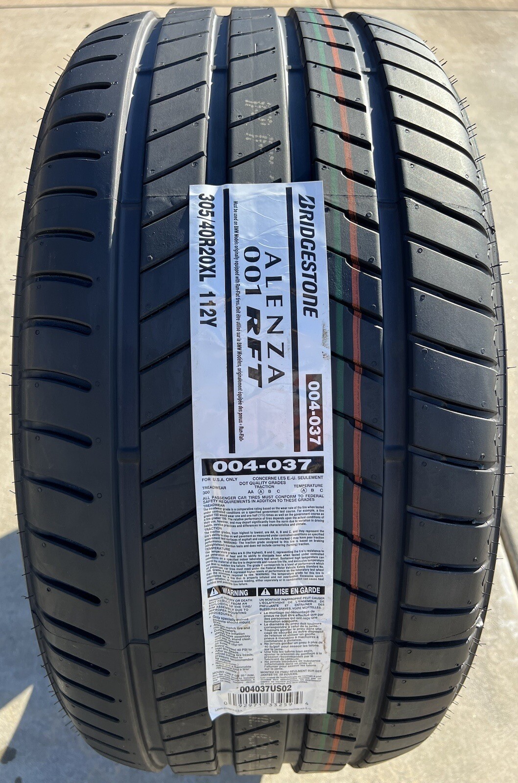 two-new-bridgestone-alenza-001-run-flat-rft-305-40r20-star-bmw