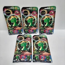 Lot of 5 Illooms 10” Dinosaur Balloon 24hr LED Light Up with On/Off Switch Party