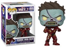 Funko Pop! ¿Y si...? ~ #944 Marvel Studios ~ Figura Bobblehead Zombie Iron Man