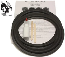 Speaker Foam Repair Kit For Design Acoustics PS-10A, PS-10, PS-SW, P10028, 10" 