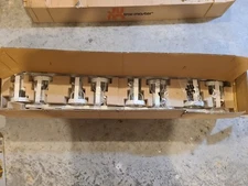 JUNO Trac-Master 2 sets of 4 Bulb track Lighting SP28651-4L-WH Brand New!