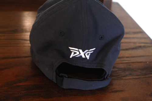 PXG New Era 9Twenty Navy Blue Hat Cap Strapback Golf Mens - Picture 4 of 6