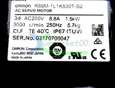 1piece NEW Omron R88M-1L1K530T-S2 Servo Motor R88M1L1K530TS2