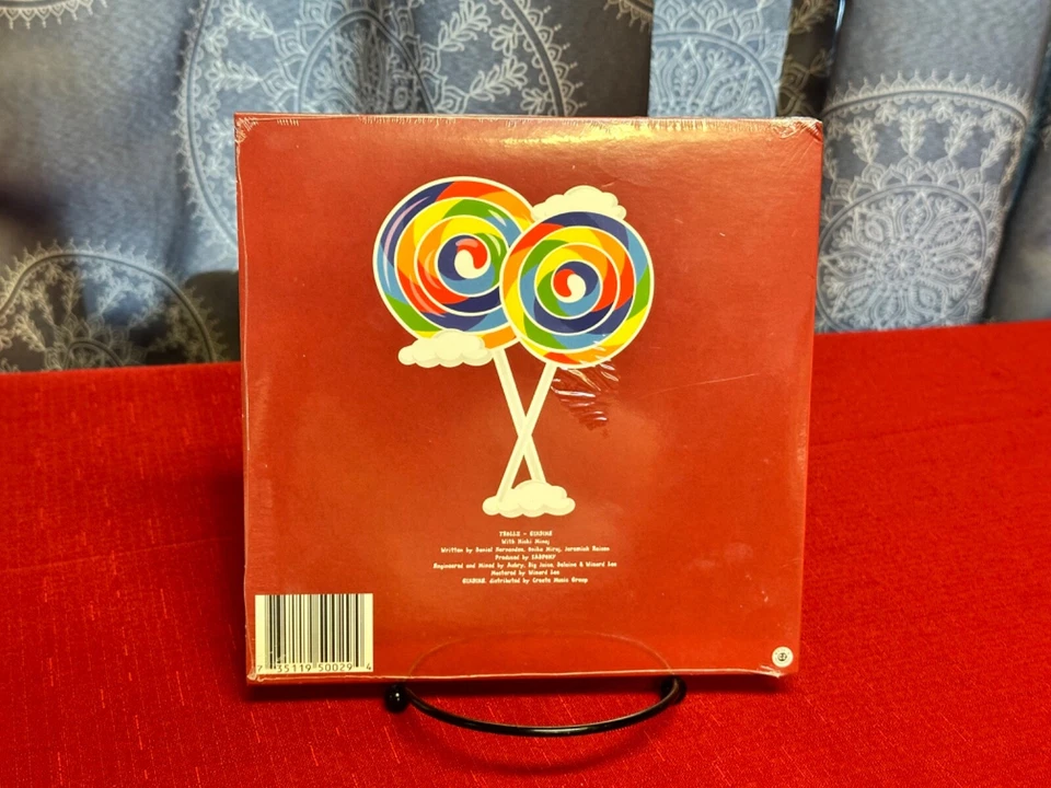 6ix9ine Nicki Minaj ‘Trollz’ 7 inch Vinyl White & Blue Splatter ~ 1 of 600 Made! - Image 2 of 4