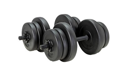 Weight Lifting Opti Vinyl Weight Set Opti Vinyl Dumbbell And