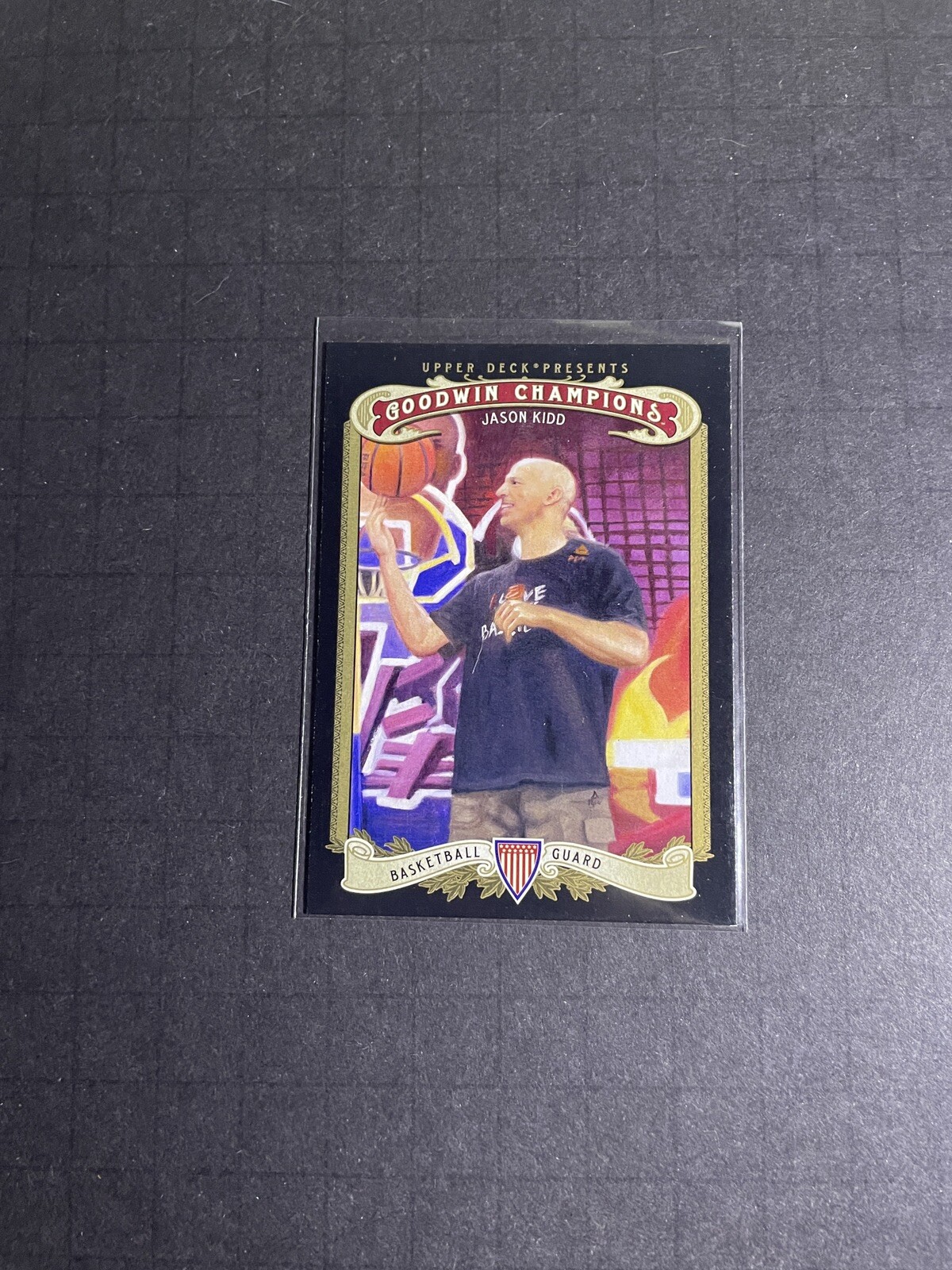 2012 Goodwin Champions Jason Kidd Card #116 - Dallas Mavericks (2)