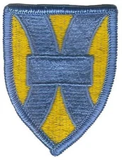US ARMY 21ST SUPPORT COMMAND CLASS A PATCH - FULL COLOR