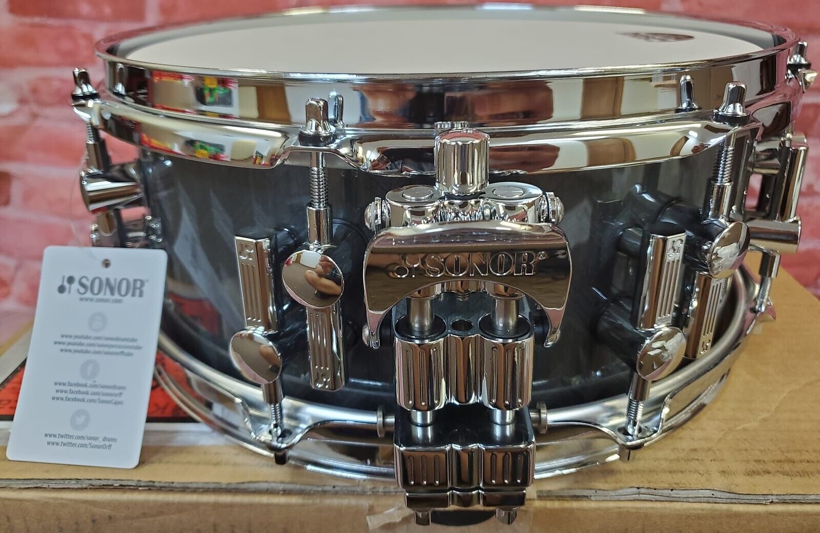 Sonor Artist Series 12x5 Snare Drum 12 Ply 7mm Birch Made in Germany Auth  Dealer