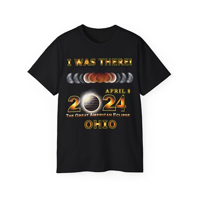 Classic - Total Eclipse - 2024 - I was There w Yellow Outline - OHIO