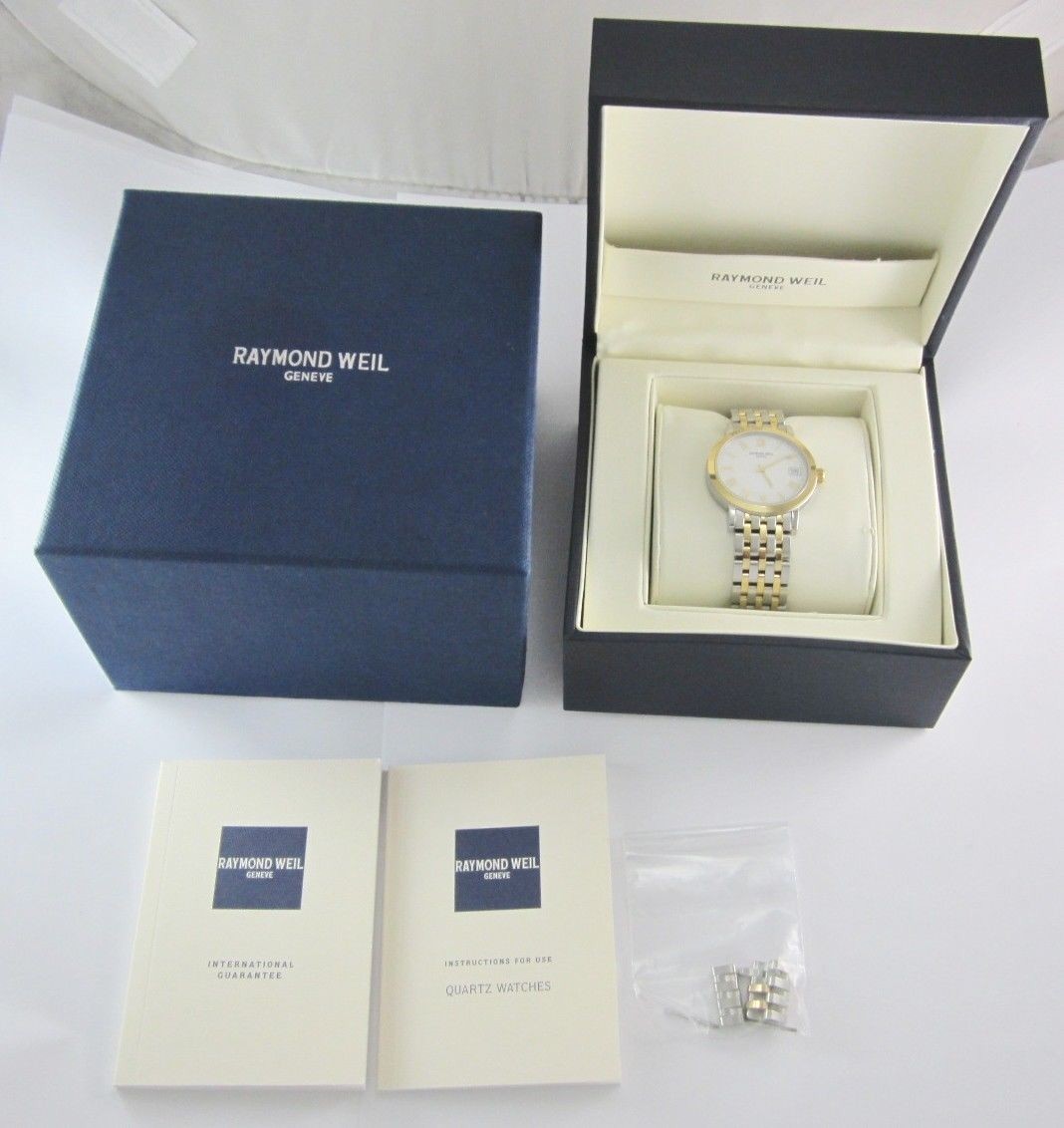 RAYMOND WEIL GENEVE STAINLESS STEEL WATCH WITH BOX Raymond Weil Toccata Ladies Stainless Steel Watch New w/Box  main image 3