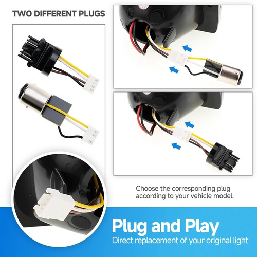 Smoke Front Corner Indicator Lights Parking Lamps For Jeep Wrangler YJ 1987-1995 - Picture 6 of 6