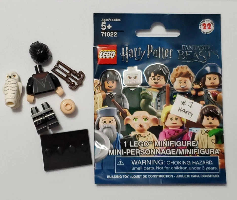 Lego 2018 Harry Potter Fantastic Beasts Series 1 71022 Harry Potter #1 - Image 2 of 4