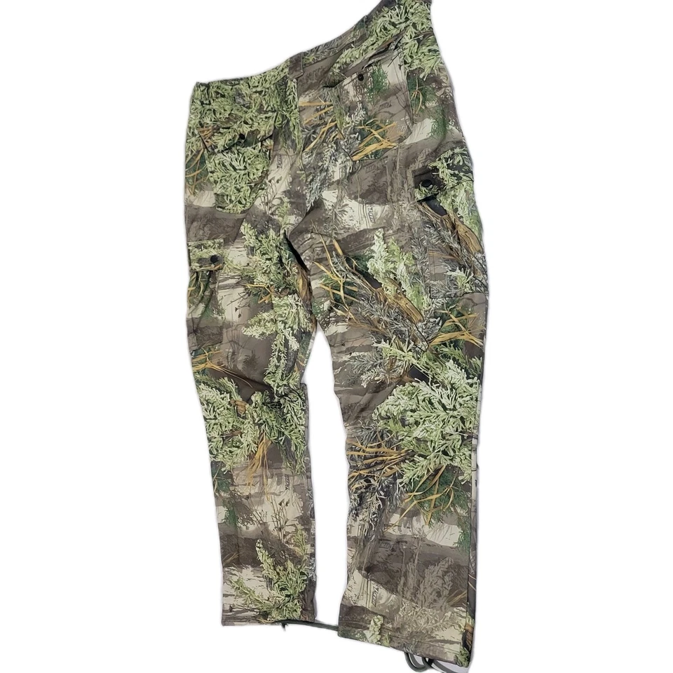 Scent Lok Hunting Pants Camo Advantage Max Adjustable Waist Cargo Mens 2xl 44X32 - Image 2 of 4