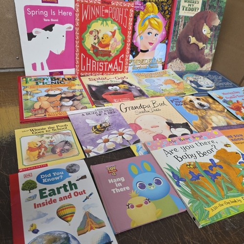 Lot of 50 Story Time Picture Books for Kids Toddlers Daycare Children MIX #X2 - Picture 2 of 5