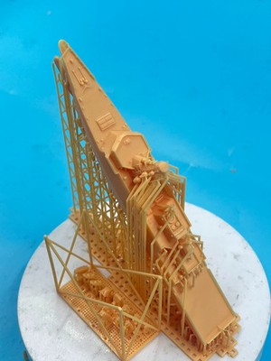 3D Printed 1/700 Turkish Navy Istanbul-class Frigate Unpainted Model Kit