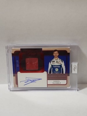 2025 Nascar Panini Turn Four Daniel Suarez Gaurded Graphs 10/10 Bookend ...