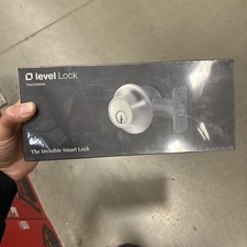 Level Lock Smart Lock Touch Edition Smart Deadbolt Keyless Entry, Black - SEALED