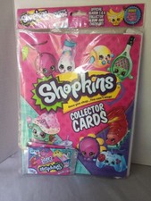 Season 5  6 Shopkins Collector's Cards And Collector Album