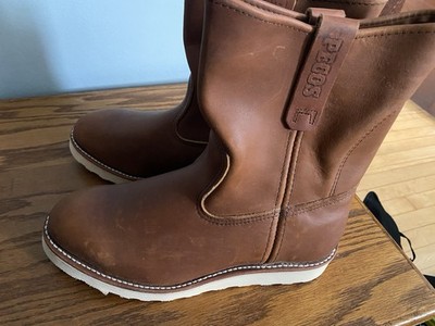 NEW Red Wing Pecos 866 Pull On Work Boot Size 7.5 EEE Made In The
