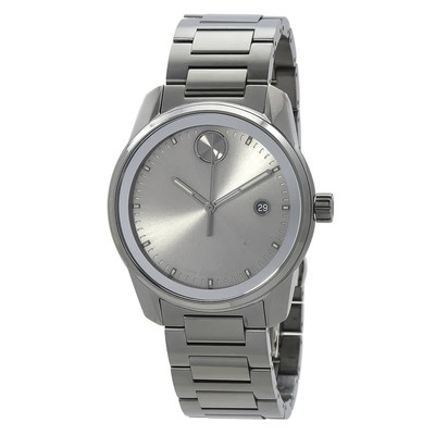 Movado Bold Verso Quartz Gunmetal Dial Men's Watch 3600860