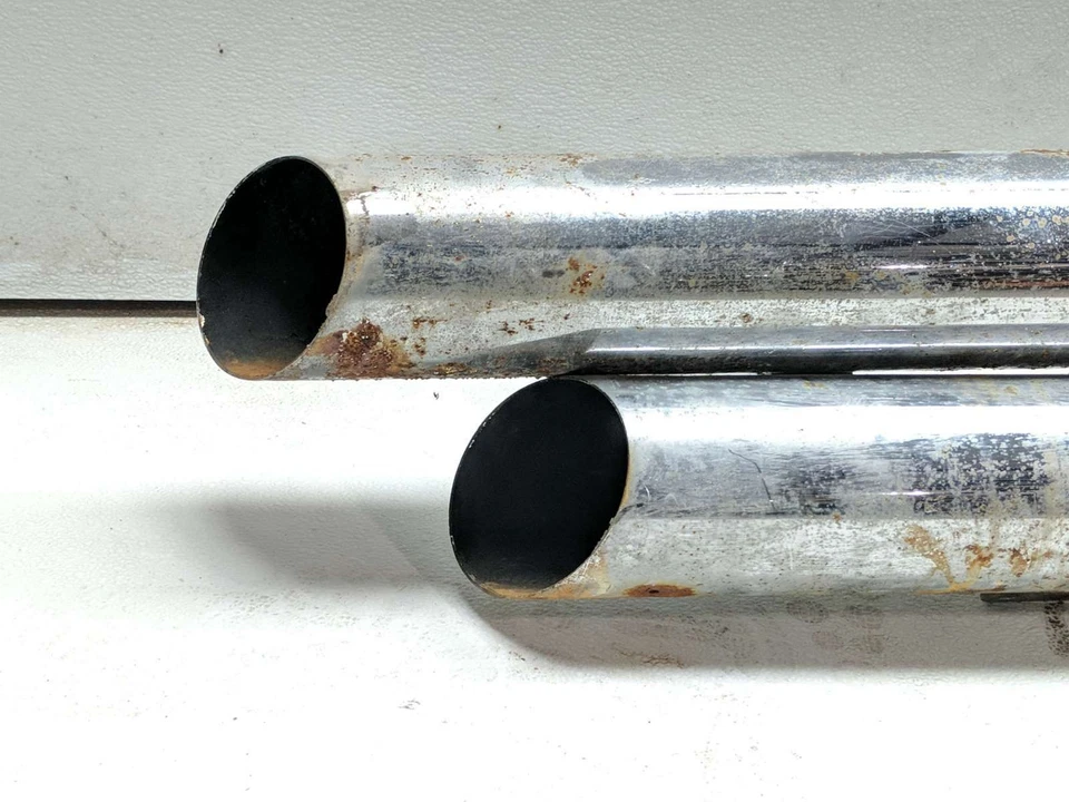 03-17 Victory Vegas Full Exhaust Pipe Muffler Head Headers - Image 2 of 4