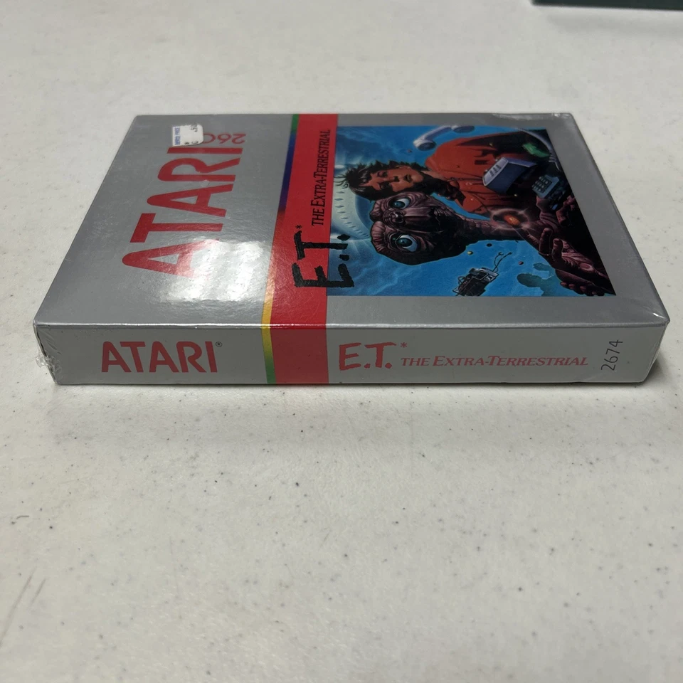 E.T. The Extra-Terrestrial (Atari 2600, 1982) Brand New Sealed CX2674 Retro Nib - Image 4 of 4